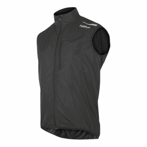 FUSION S1 RUN VEST Herren Schwarz XXL