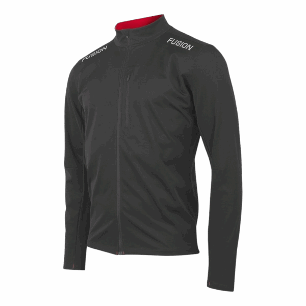 FUSION S2 RUN JACKET Herren Schwarz XXL