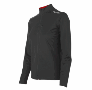 FUSION S2 RUN JACKET Damen Schwarz XS