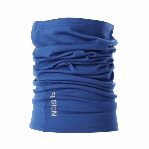 FUSION MERINO NECK GAITER Unisex NIGHT BLUE